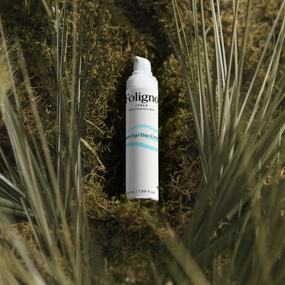 Foligno bottle on a grassy background